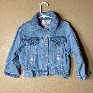 ‎Vintage Basic Outlook toddler girl jean jacket